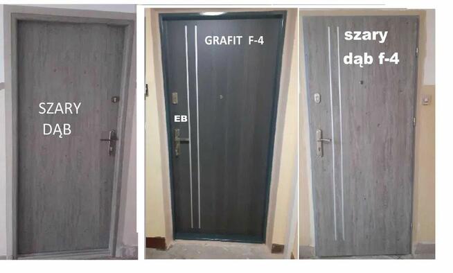 Drzwi zewnętrzne wejściowe antywłamaniowe z montażem