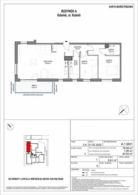 Mieszkanie Gdańsk Brzeźno, Bogumiła Kobieli
