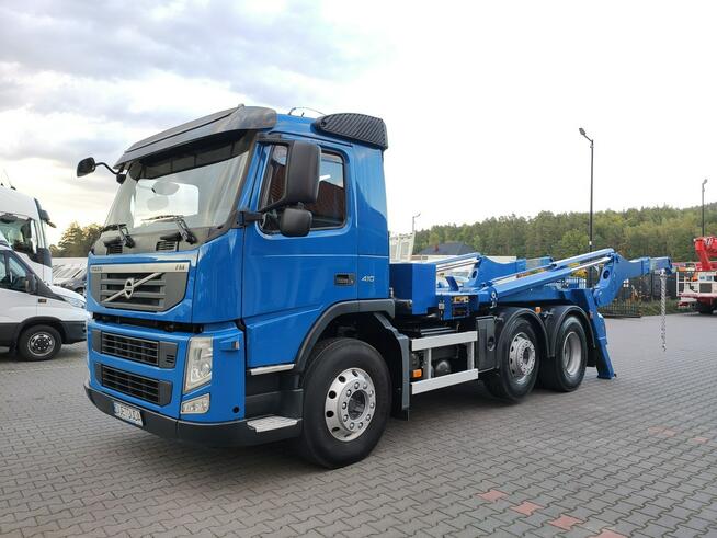 Volvo FM 410 E5 Bramowiec Hakowiec 6x2 Oś Skrętna / Podnoszona Automat Udźwig 15.500kg ZABUDOWA GERG