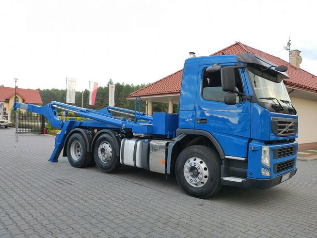 Volvo FM 410 E5 Bramowiec Hakowiec 6x2 Oś Skrętna / Podnoszona Automat Udźwig 15.500kg ZABUDOWA GERG