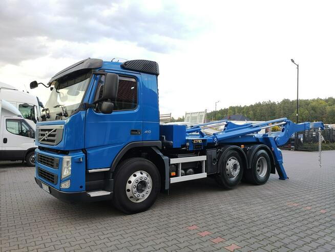 Volvo FM 410 E5 Bramowiec Hakowiec 6x2 Oś Skrętna / Podnoszona Automat Udźwig 15.500kg ZABUDOWA GERG