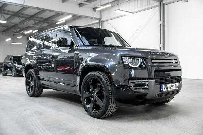 Land Rover Defender 130 5.0 V8 500 KM. 8-osobowy! Gwarancja 11.2028. Pełne wyposażenie.