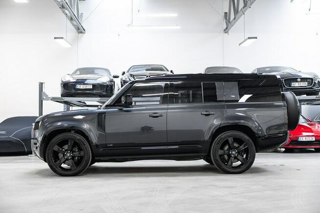 Land Rover Defender 130 5.0 V8 500 KM. 8-osobowy! Gwarancja 11.2028. Pełne wyposażenie.