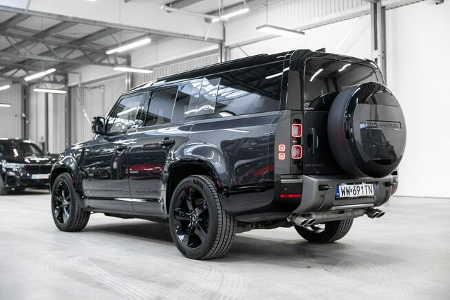 Land Rover Defender 130 5.0 V8 500 KM. 8-osobowy! Gwarancja 11.2028. Pełne wyposażenie.