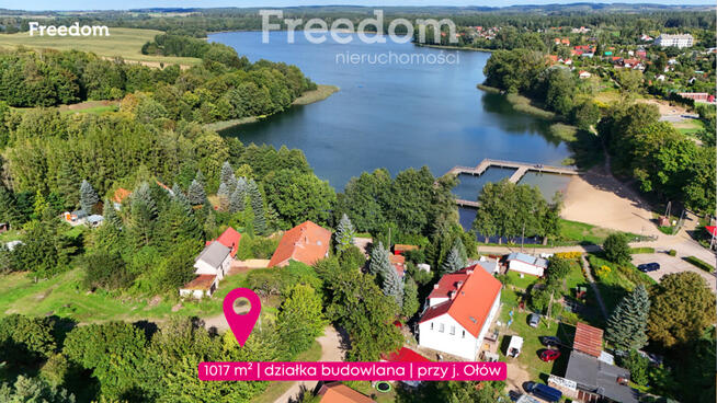Działka budowlana nad jeziorem Ołów – Ryn