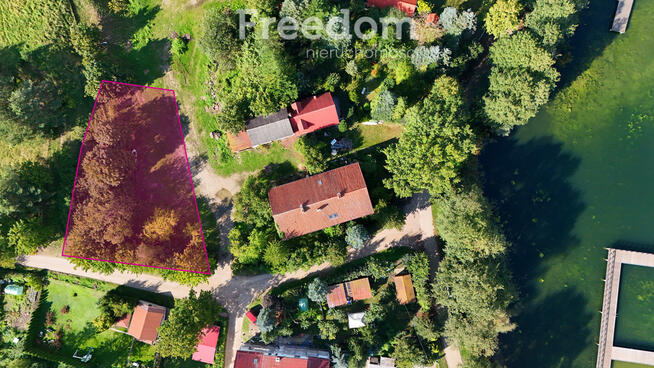 Działka budowlana nad jeziorem Ołów – Ryn