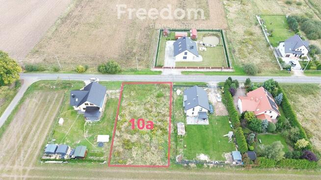 Działka budowlana 10a-cisza wsi, bliskość miasta