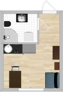 Targowa 55, Śródmieście, jasne studio