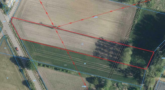 Działka rolno-budowlana Dziekaństwo gm. Komprachcice, Rzeczna