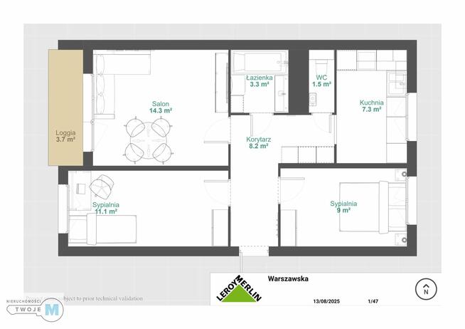 Mieszkanie Kielce Uroczysko