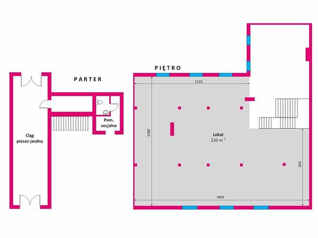 Lokal usługowo-handlowy 230 m²–centrum Jarosławia