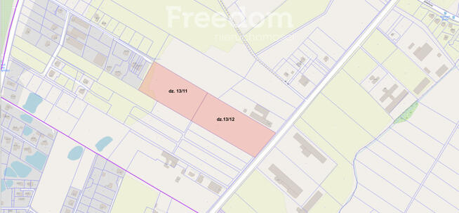 Działka inwestycyjna Kamień Duży k.Iławy