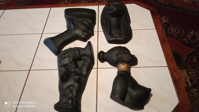 4 stare figurki gipsowe z lat 80 sprzedam