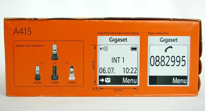 Gigaset A415, nowy telefon stacjonarny bezprzewodowy