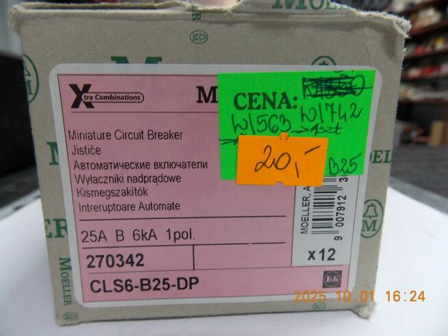 Wyłącznik nadprądowy bezpiecznik B25