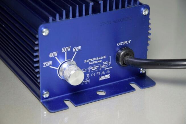 Cyfrowy Zasilacz LUMATEK LK6240 400W 600W 660W Balast do HPS