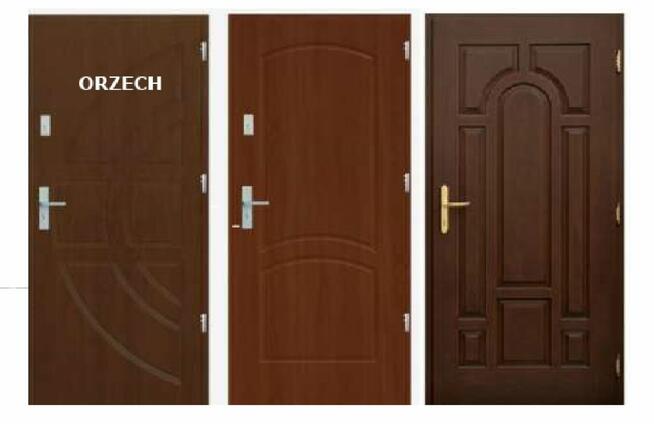 Drzwi zewnętrzne wejściowe antywłamaniowe z montażem