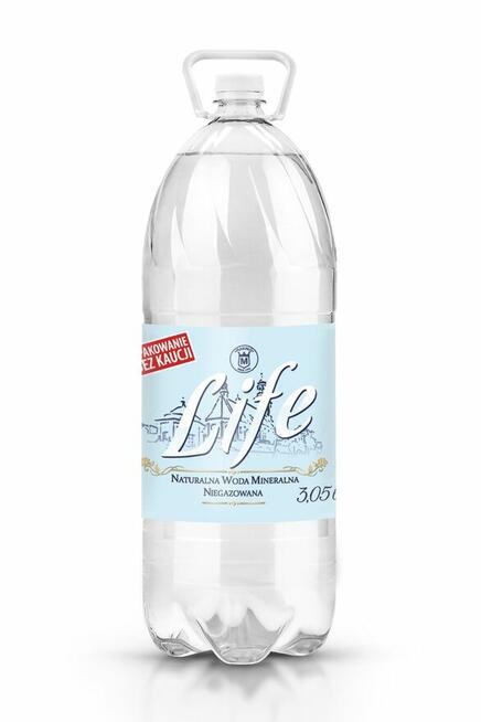 Woda mineralna LIFE nie gaz - 3,05 l BEZ KAUCJI na palecie
