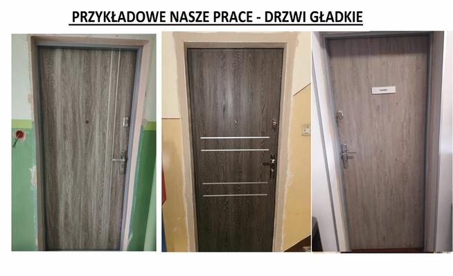 Drzwi zewnętrzne wejściowe z montażem antywłamaniowe