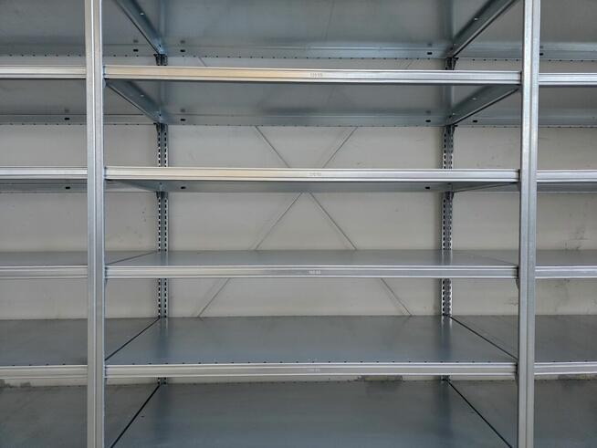 Regał Metalowy 62x220x400cm/21 Magazynowy Ocynk Garaż Piwnic