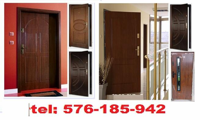 Drzwi zewnętrzne wejściowe antywłamaniowe z montażem