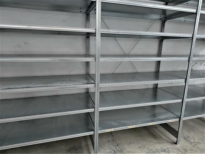 Regał Metalowy 62x220x400cm/21 Magazynowy Ocynk Garaż Piwnic