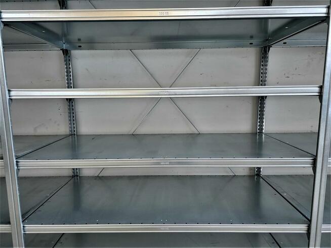Regał Metalowy 62x220x400cm/21 Magazynowy Ocynk Garaż Piwnic