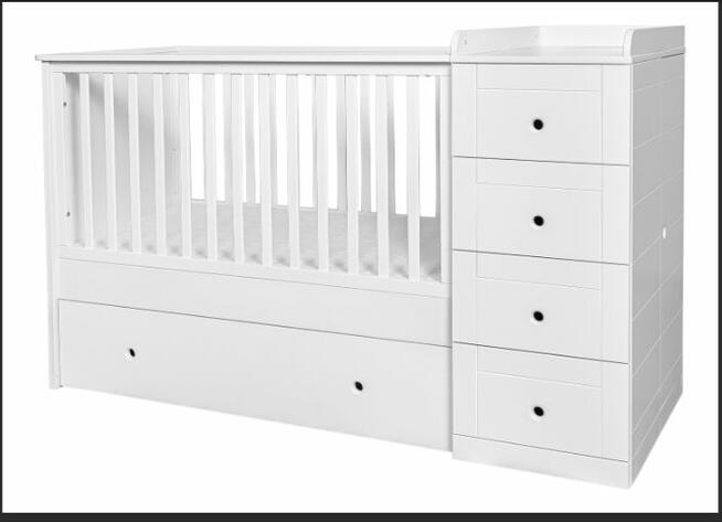 Łóżeczko Paso Doble –z komoda i przewijakiem