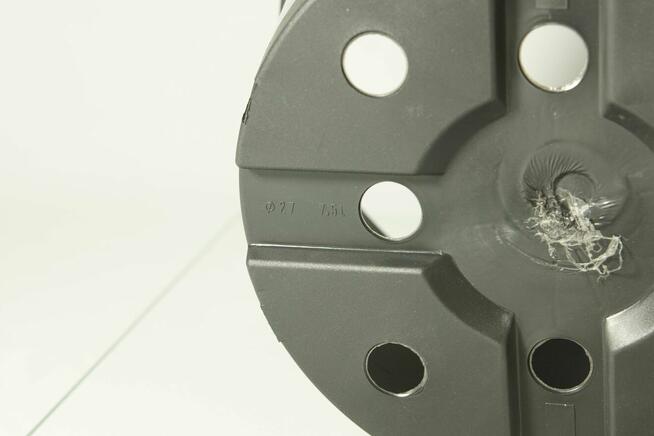 Doniczka plastikowa 7.5L Produkcyjna Czarna Okrągła - 25 szt