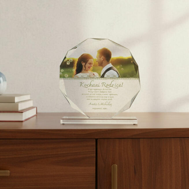 Prezent Ze Zdjęciem Dla Rodziców Podziękowania W Dniu Ślubu