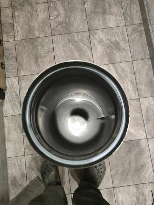 Rura kominowa kwasożarodporna 1m fi130 0.6mm