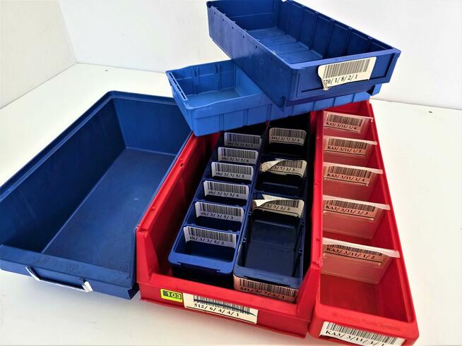 Pojemnik Kosz Kuweta Skrzynka Metalowy Aluminiowy Magazynowy