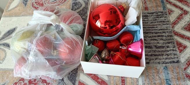 Piękne stare bombki kolekcja PRL