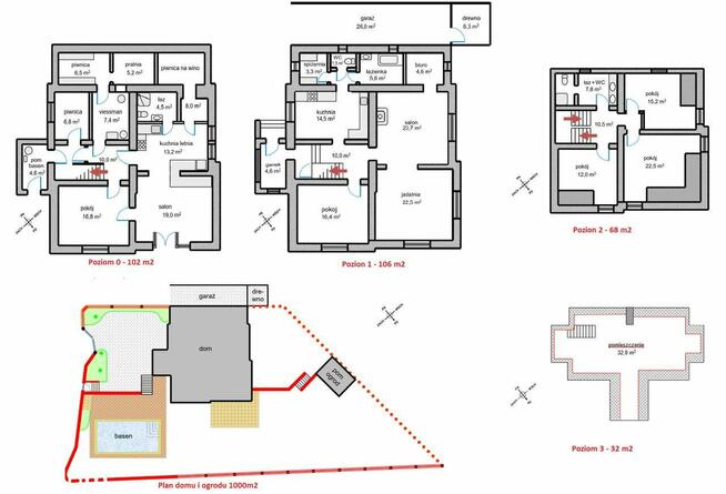 Stylowa rezydencja z widokiem, basenem - 25 km od Krakowa