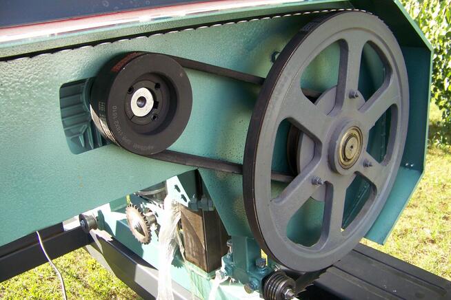 Trak Taśmowy mobilny Poziomy na falowniku 7,5 KW 9m