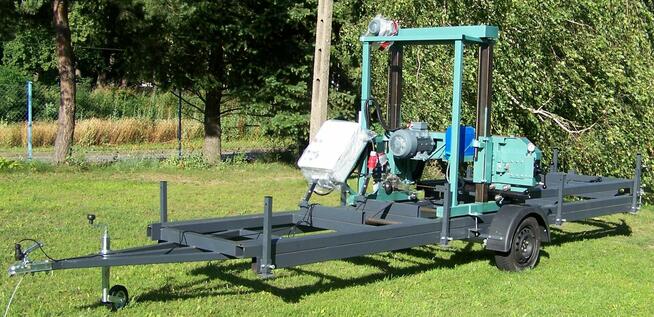 Trak Taśmowy mobilny Poziomy na falowniku 7,5 KW 9m