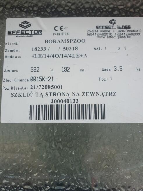 OKNO PCV alumplast 800 x 400 x 86 mm