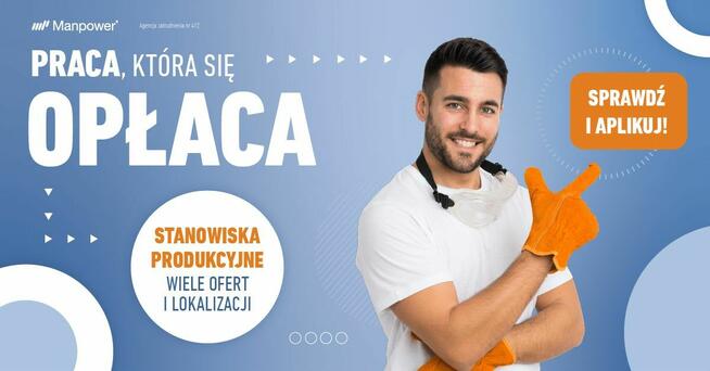 Pracownik produkcji – pakowanie wyrobów