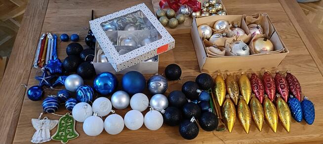 Piękne stare bombki kolekcja PRL