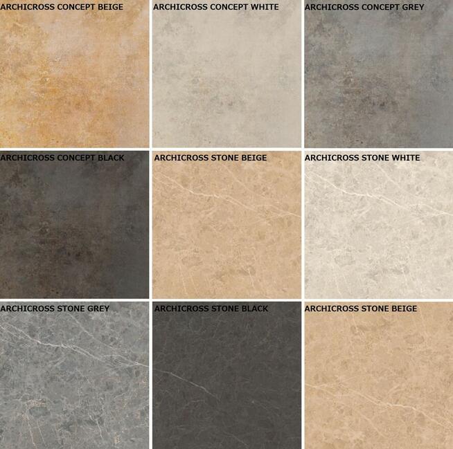 gres 59,8/59,8 archicross concept stone rekt.mat-satyna para