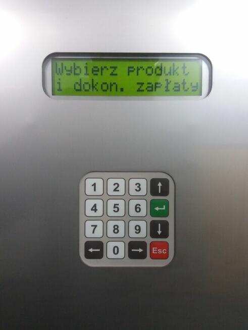 Zniczomat TD7 do zniczy i wkładów z płat. gotówk. i bezgot.