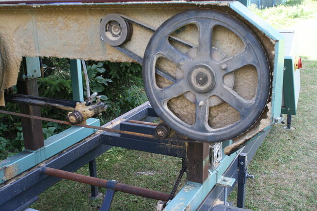 Trak Taśmowy mobilny Poziomy na falowniku 7,5 KW 9m