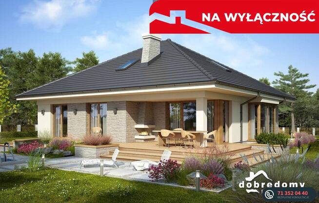 Willa parterowa w Tarnowie stan dewelopeskim.