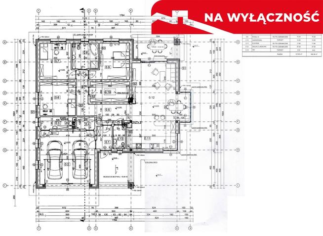 Willa parterowa - Stan Surowy Zamknięty
