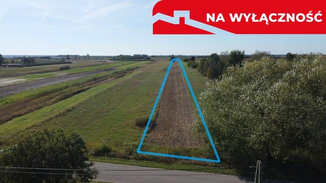 Działka budowlana 0.55 ha Sielce gm. Końskowola