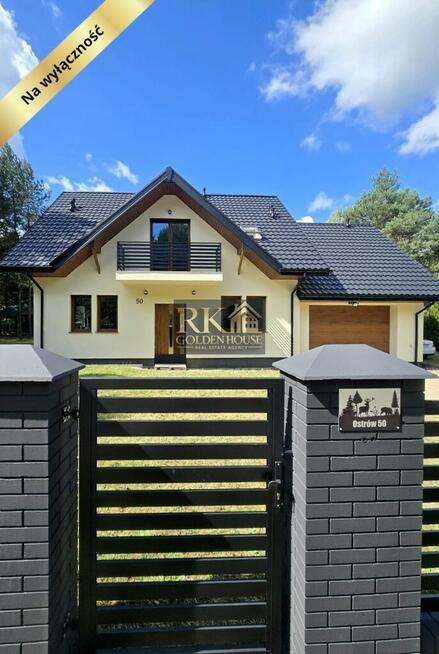 Nowy, doinwestowany dom w otulinie lasu