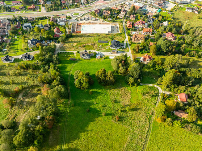 Duża działka budowlana w uzdrowisku Rabka