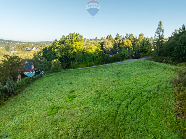 Działka 1,4 ha - Włosań gmina Mogilany