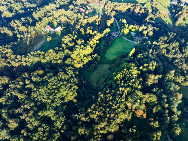 Działka 1,4 ha - Włosań gmina Mogilany