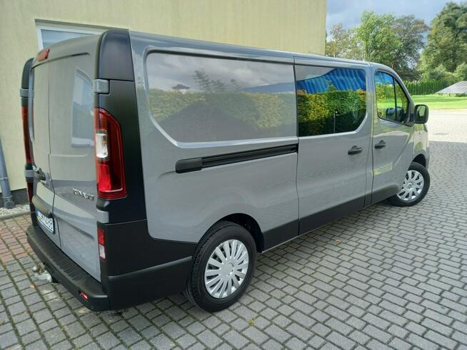 Renault Trafic 1.6D 121KM Długi 6Osób Brygadówka Salon PL 64Tys Km F.Vat 23% Jak Nowy